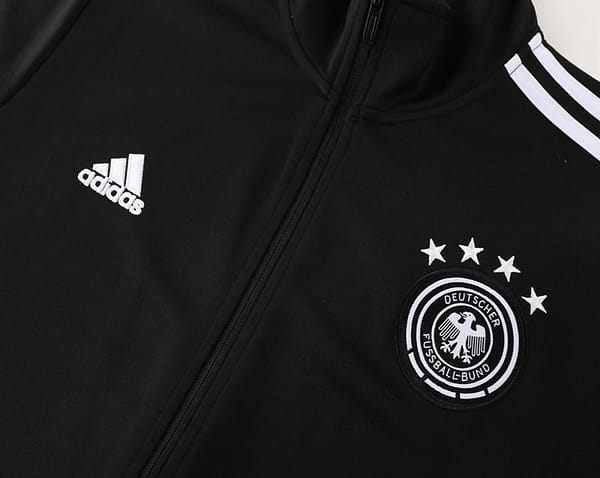 2024 Germany Black Full Zipper Jacket +Long Pants - Image 8