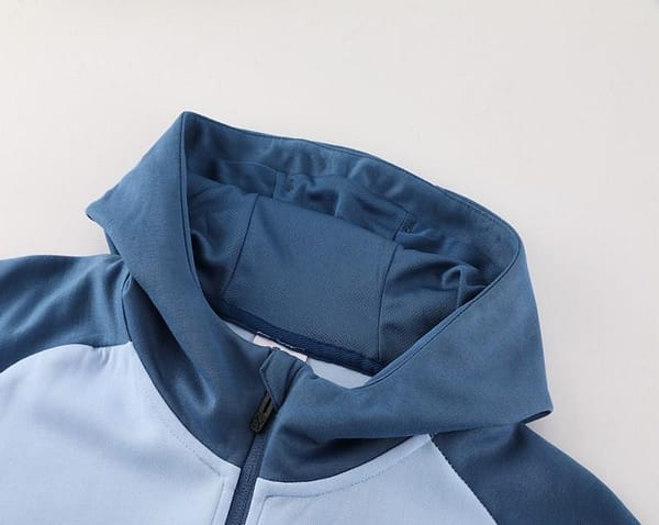 24/25 Manchester City Light Blue Hoodie Full Zipper Jacket +Long Pants - Image 6