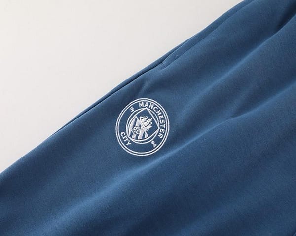 24/25 Manchester City Light Blue Hoodie Full Zipper Jacket +Long Pants - Image 21