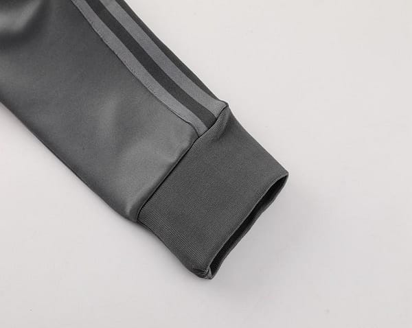 24/25 Adidas Original Grey Full Zipper Jacket +Long Pants - Image 9