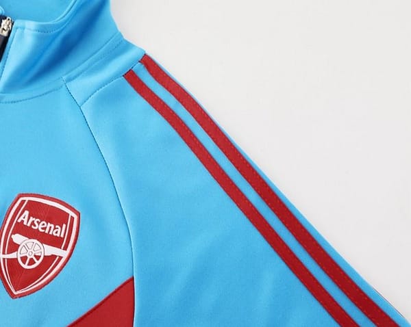 24/25 Arsenal Black/Blue Full Zipper Jacket +Long Pants - Image 17