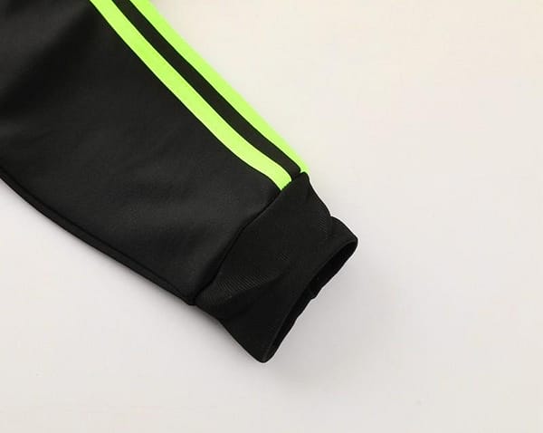 24/25 Manchester United Black/Green Full Zipper Jacket +Long Pants - Image 5