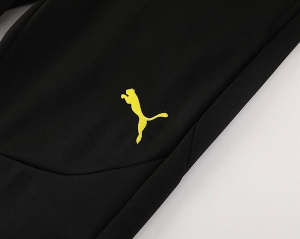 24/25 Borussia Dortmund Black/Yellow Full Zipper Jacket +Long Pants - Image 3