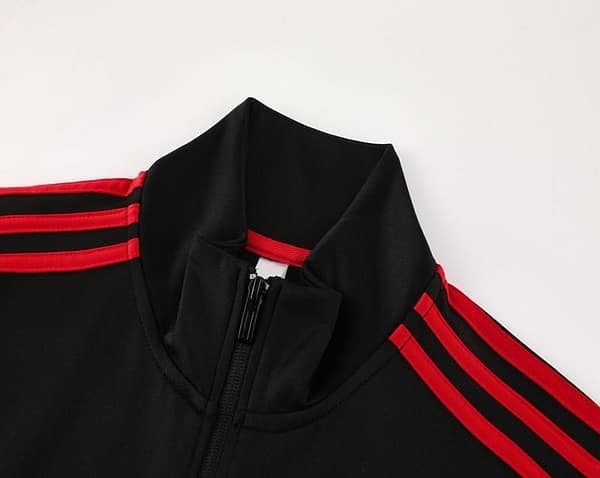 24/25 Manchester United Black Full Zipper Jacket +Long Pants - Image 6