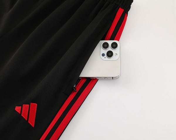 24/25 Manchester United Red Full Zipper Jacket +Long Pants - Image 4