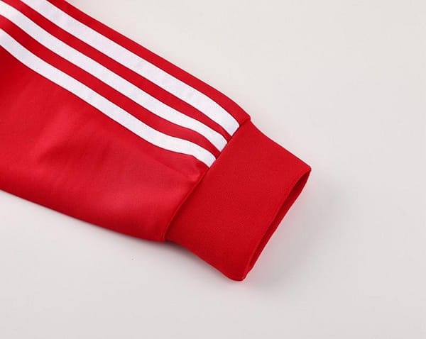24/25 Manchester United Red Full Zipper Jacket +Long Pants - Image 8