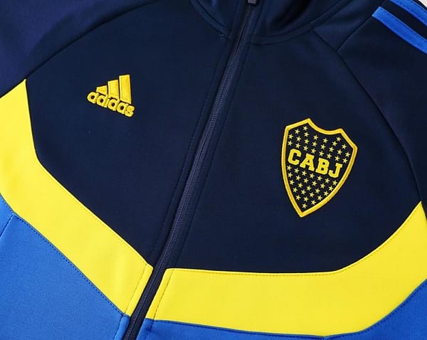 24/25 Boca Juniors Navy/Blue Full Zipper Jacket +Long Pants - Image 9
