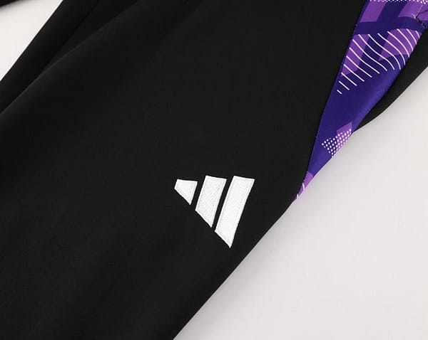 2024 Germany White/Black Full Zipper Jacket +Long Pants - Image 3
