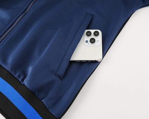 24/25 Inter Milan Navy Full Zipper Jacket +Long Pants - Image 7