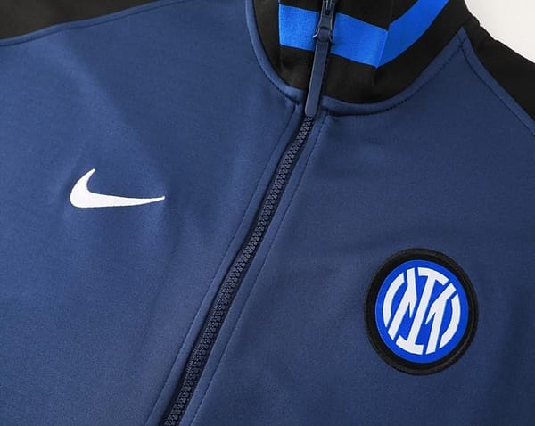 24/25 Inter Milan Navy Full Zipper Jacket +Long Pants - Image 9