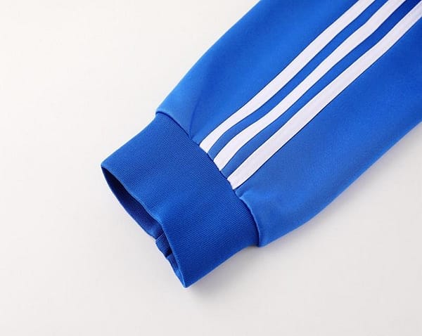 24/25 Real Madrid White Full Zipper Jacket +Long Pants - Image 2