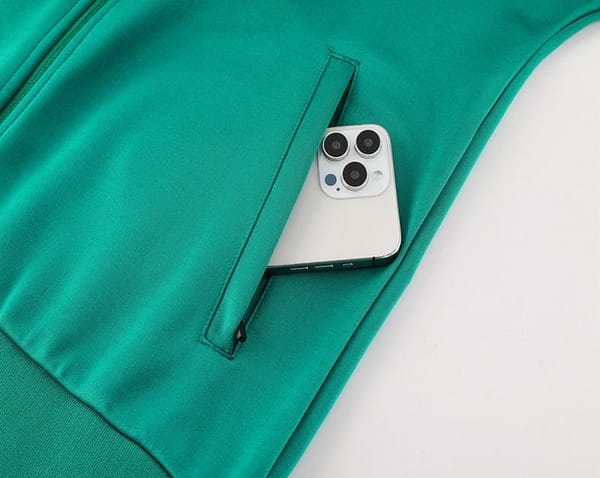24/25 PSG Green Full Zipper Jacket +Long Pants - Image 6
