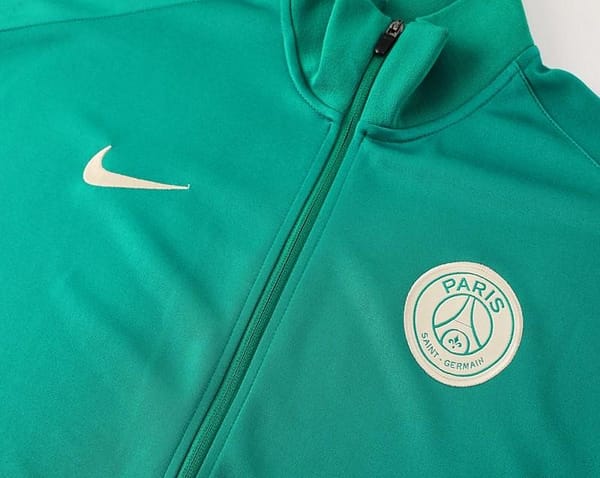 24/25 PSG Green Full Zipper Jacket +Long Pants - Image 9