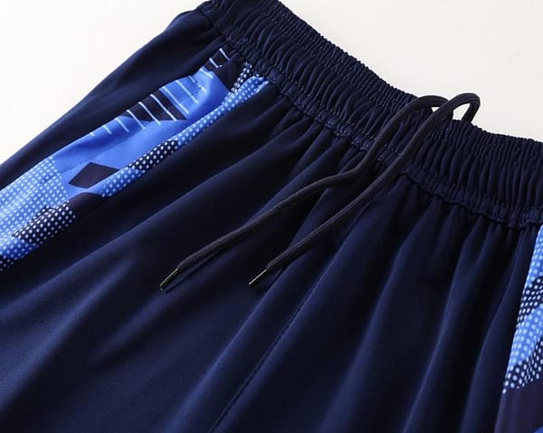 2024 Adidas Blue Half Zipper Jacket +Long Pants - Image 4