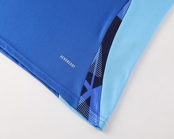 2024 Adidas Blue Half Zipper Jacket +Long Pants - Image 7