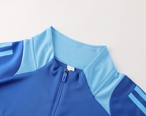 2024 Adidas Blue Half Zipper Jacket +Long Pants - Image 10