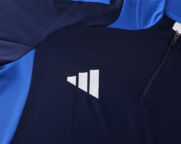2024 Adidas Navy Half Zipper Jacket +Long Pants - Image 5
