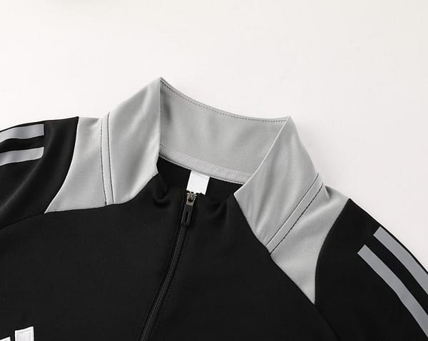 2024 Adidas Black/Grey Half Zipper Jacket +Long Pants - Image 11
