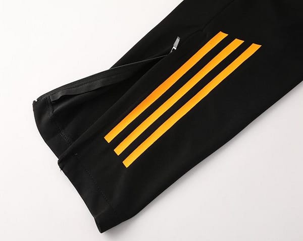 2024 Adidas Red/Yellow Half Zipper Jacket +Long Pants - Image 2