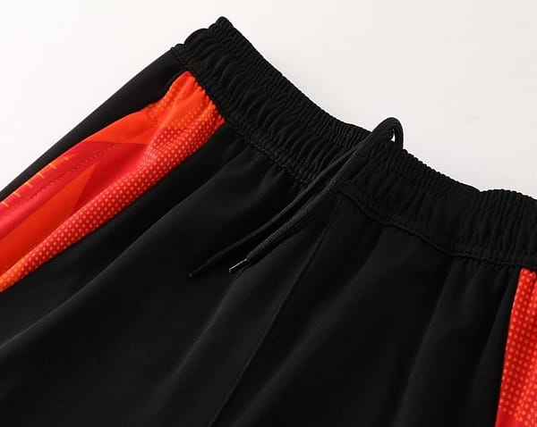 2024 Adidas Red/Yellow Half Zipper Jacket +Long Pants - Image 5