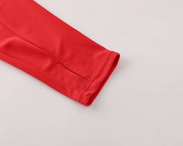 2024 Adidas Red/Yellow Half Zipper Jacket +Long Pants - Image 9