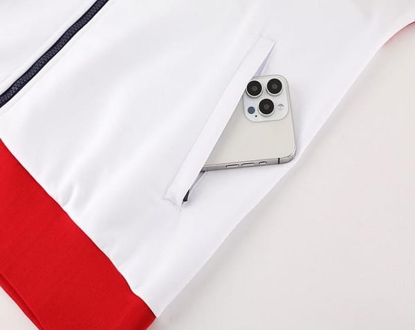 24 25 PSG White Full Zipper Jacket +Long Pants - Image 7