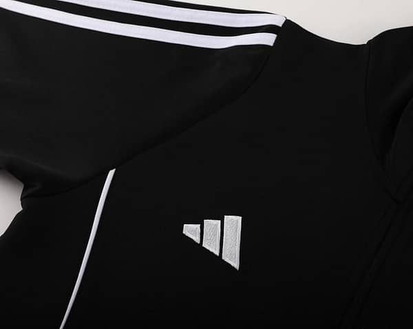 2024 Adidas Black/White Full Zipper Jacket+Pants - Image 6