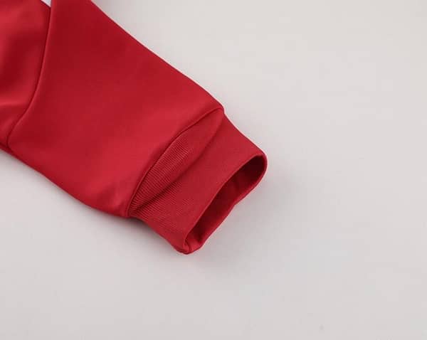 2024 Adidas Red/White Full Zipper Jacket+Pants - Image 3