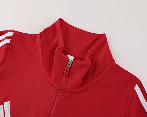 2024 Adidas Red/White Full Zipper Jacket+Pants - Image 5