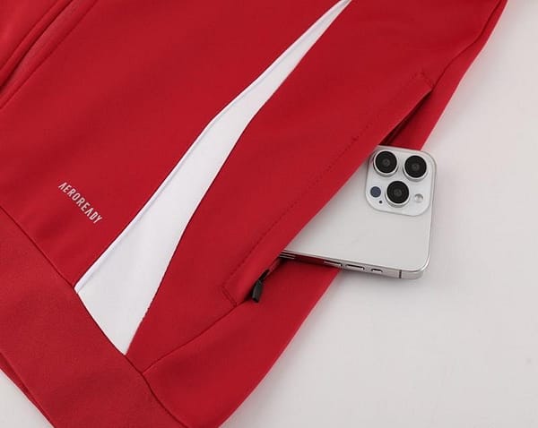 2024 Adidas Red/White Full Zipper Jacket+Pants - Image 23