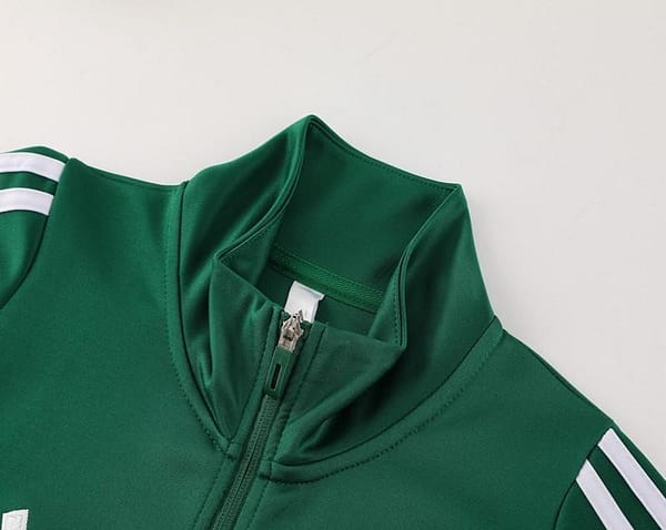 2024 Adidas Green/White Full Zipper Jacket+Pants - Image 5