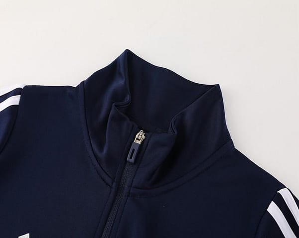2024 Adidas Navy/White Full Zipper Jacket+Pants - Image 6