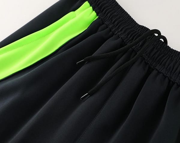 2024 Adidas Black/Green Full Zipper Jacket+Pants - Image 2
