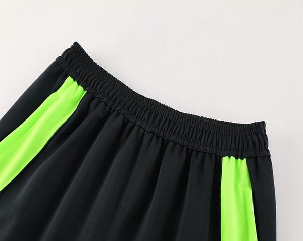 2024 Adidas Black/Green Full Zipper Jacket+Pants - Image 3
