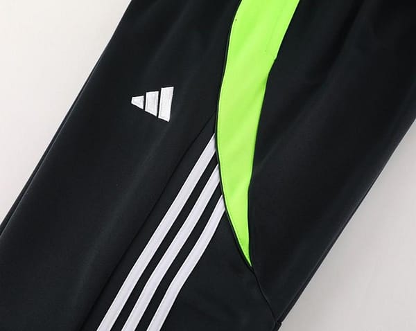 2024 Adidas Black/Green Full Zipper Jacket+Pants - Image 19