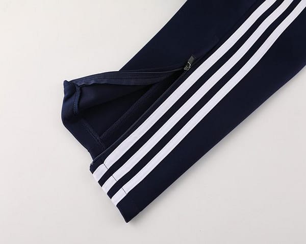 2024 Adidas Blue Half Zipper Jacket+Pants - Image 2