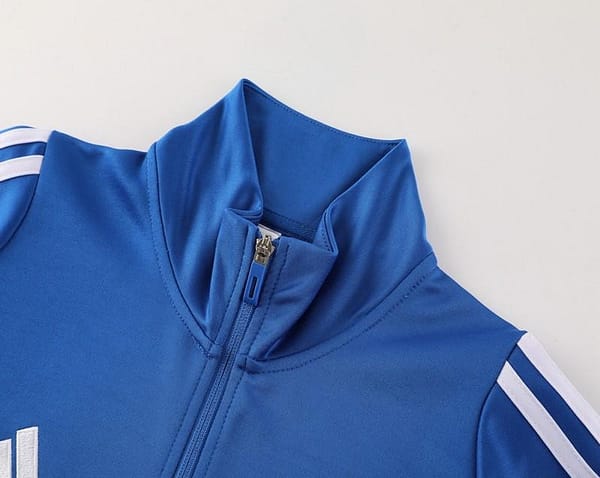 2024 Adidas Blue Half Zipper Jacket+Pants - Image 10