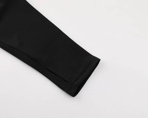 2024 Nike Black/White Half Zipper Jacket+Pants - Image 3