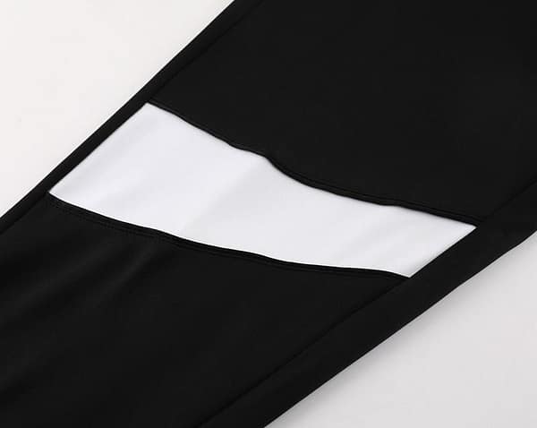 2024 Nike Black/White Half Zipper Jacket+Pants - Image 19