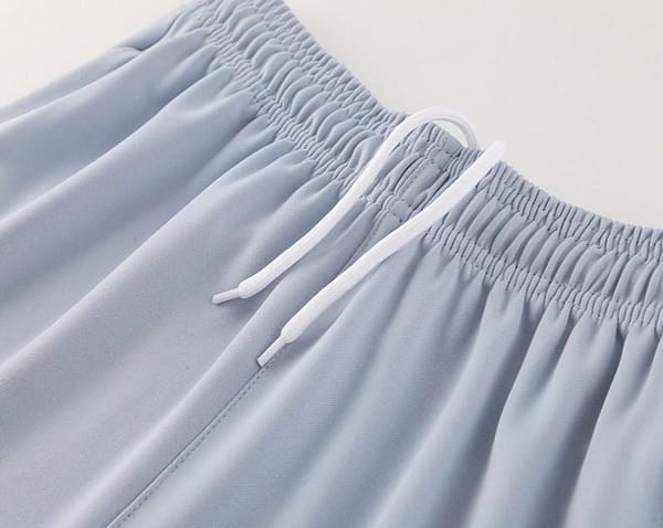 2024 Nike Light Blue Half Zipper Jacket+Pants - Image 2