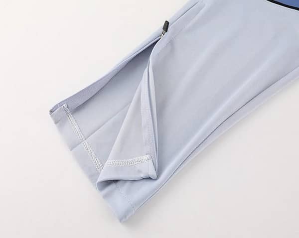 2024 Nike Light Blue Half Zipper Jacket+Pants - Image 21