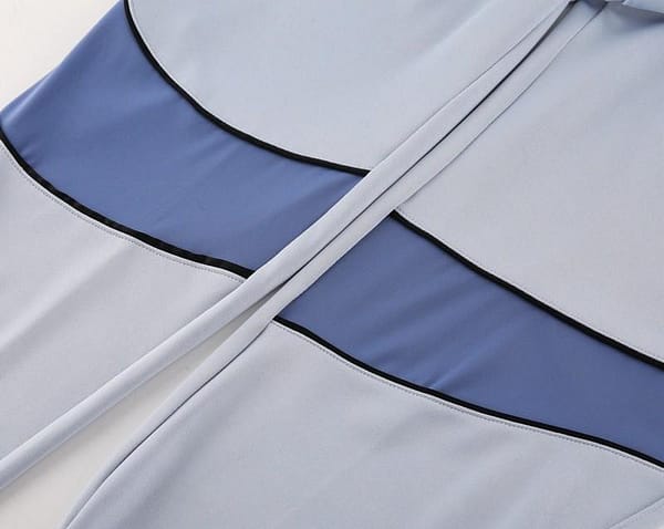 2024 Nike Light Blue Half Zipper Jacket+Pants - Image 22