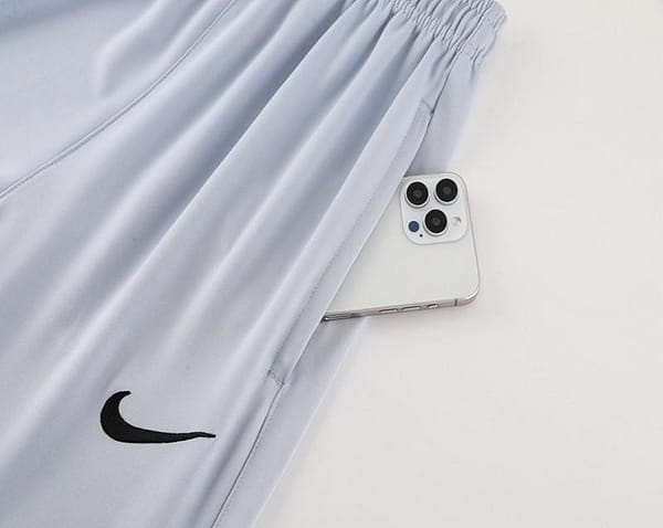 2024 Nike Light Blue Half Zipper Jacket+Pants - Image 23