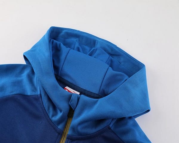 23/24 Olympique Marseille Blue Full Zipper Hoodie Jacket+Pants - Image 21