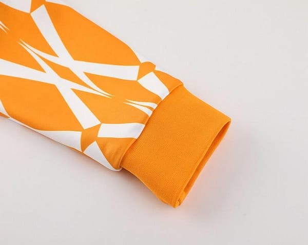 2024 Ivory Coast Orange Full Zipper Jacket+Pants - Image 9