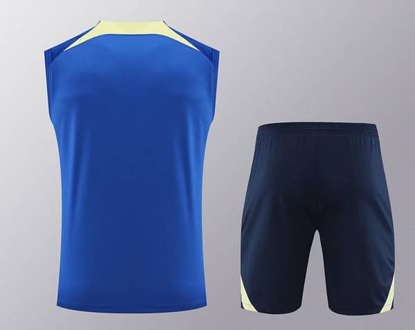 24/25 Club America Blue/Yellow Vest Jeresy+Shorts - Image 19