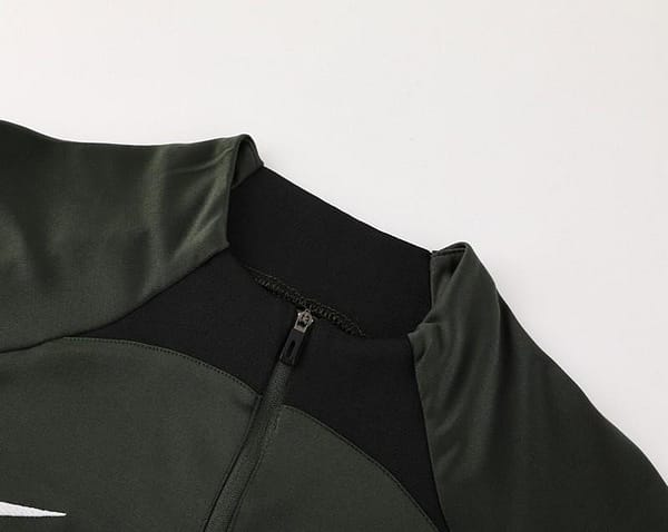 23/24 Barcelona Dark Green Half Zipper Jacket+Pants - Image 19