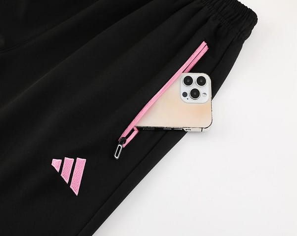 23/24 Inter Miami Black Full Zipper Jacket+Pants - Image 2