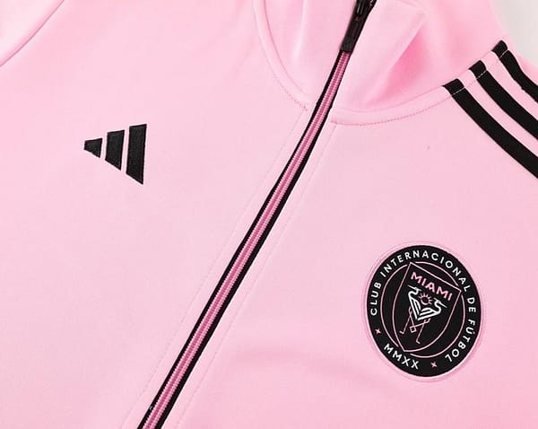 23/24 Inter Miami Pink Full Zipper Jacket+Pants - Image 10