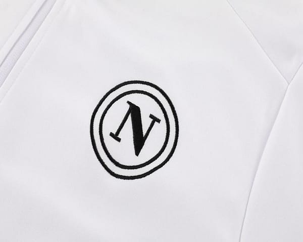 23/24 Napoli White Full Zipper Jacket+Pants - Image 14